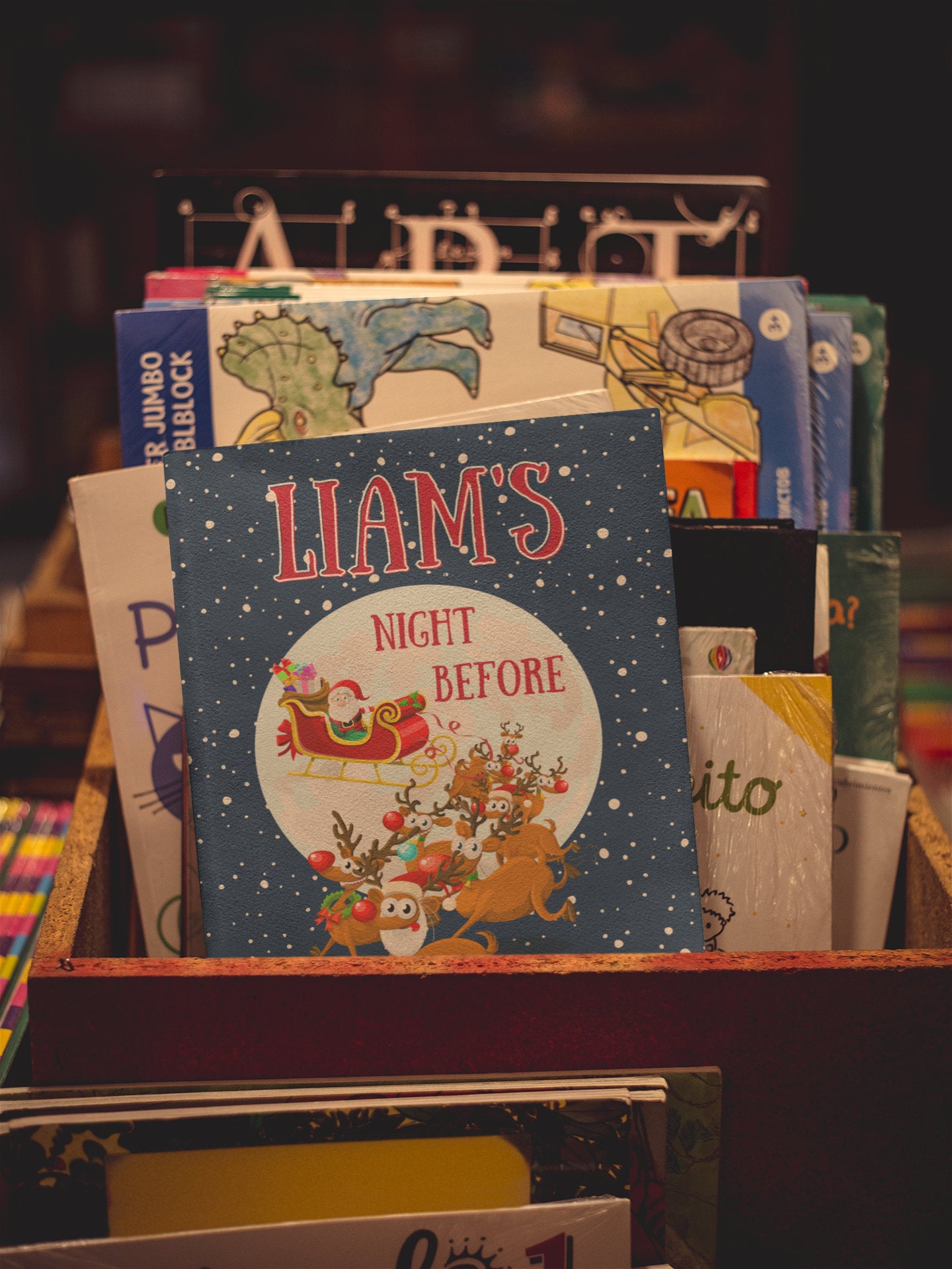 The Night Before Christmas - Personalized Children’s Book - Custom Children’s Xmas Book, a Classic Christmas Story w/child’s name