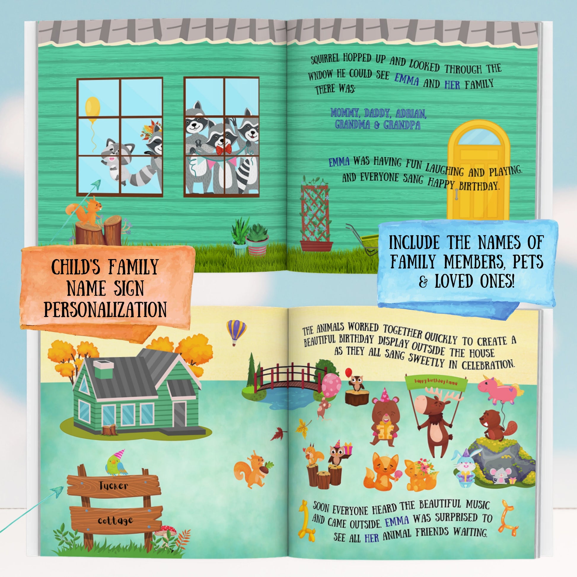 Personalized Second Birthday Book - Child's Second Birthday, Special Custom Kids Book Gift with Child Personalizations