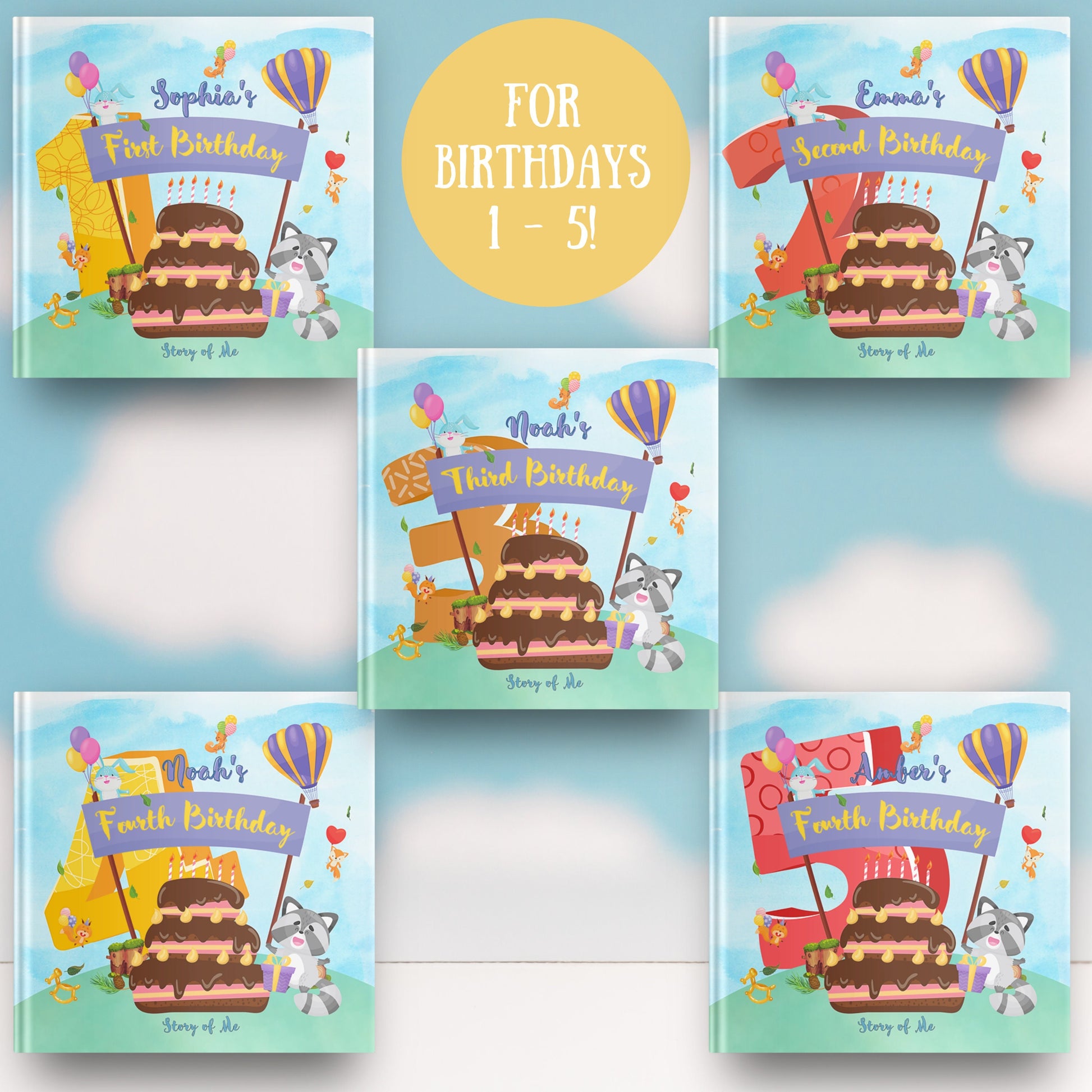 Personalized Second Birthday Book - Child's Second Birthday, Special Custom Kids Book Gift with Child Personalizations