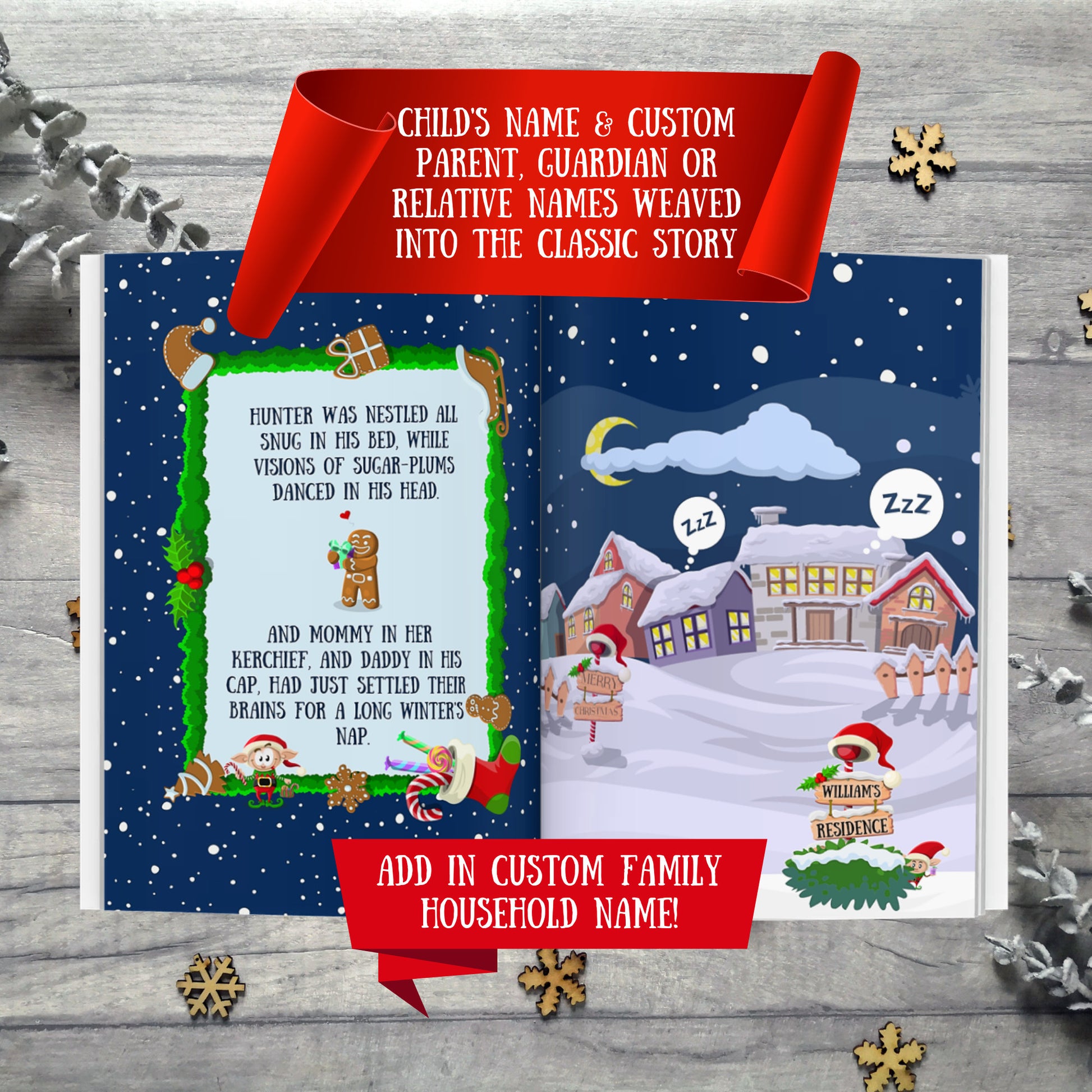 The Night Before Christmas - Personalized Kids' Christmas Book – storyofme