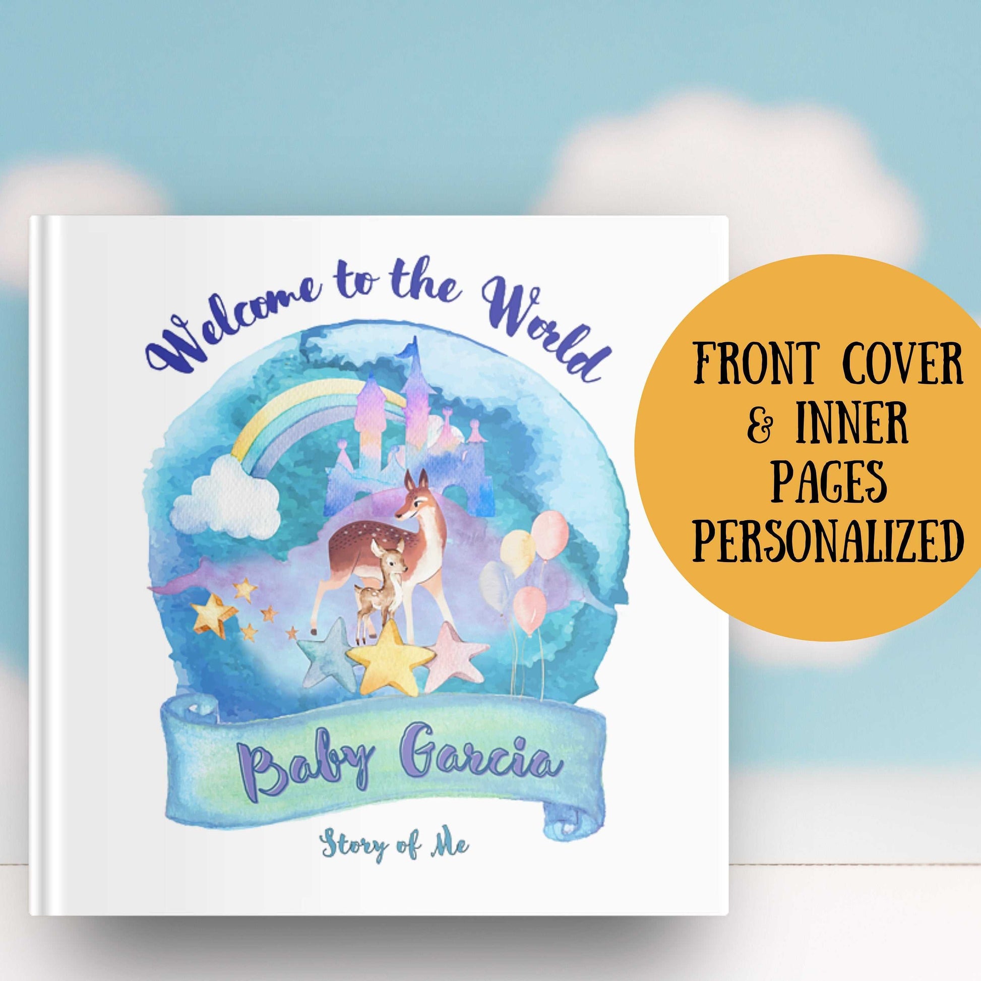 Personalized New Baby Book