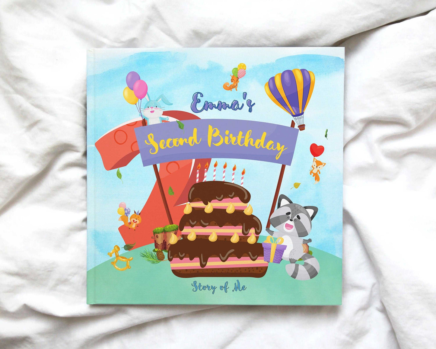 Personalized Second Birthday Book