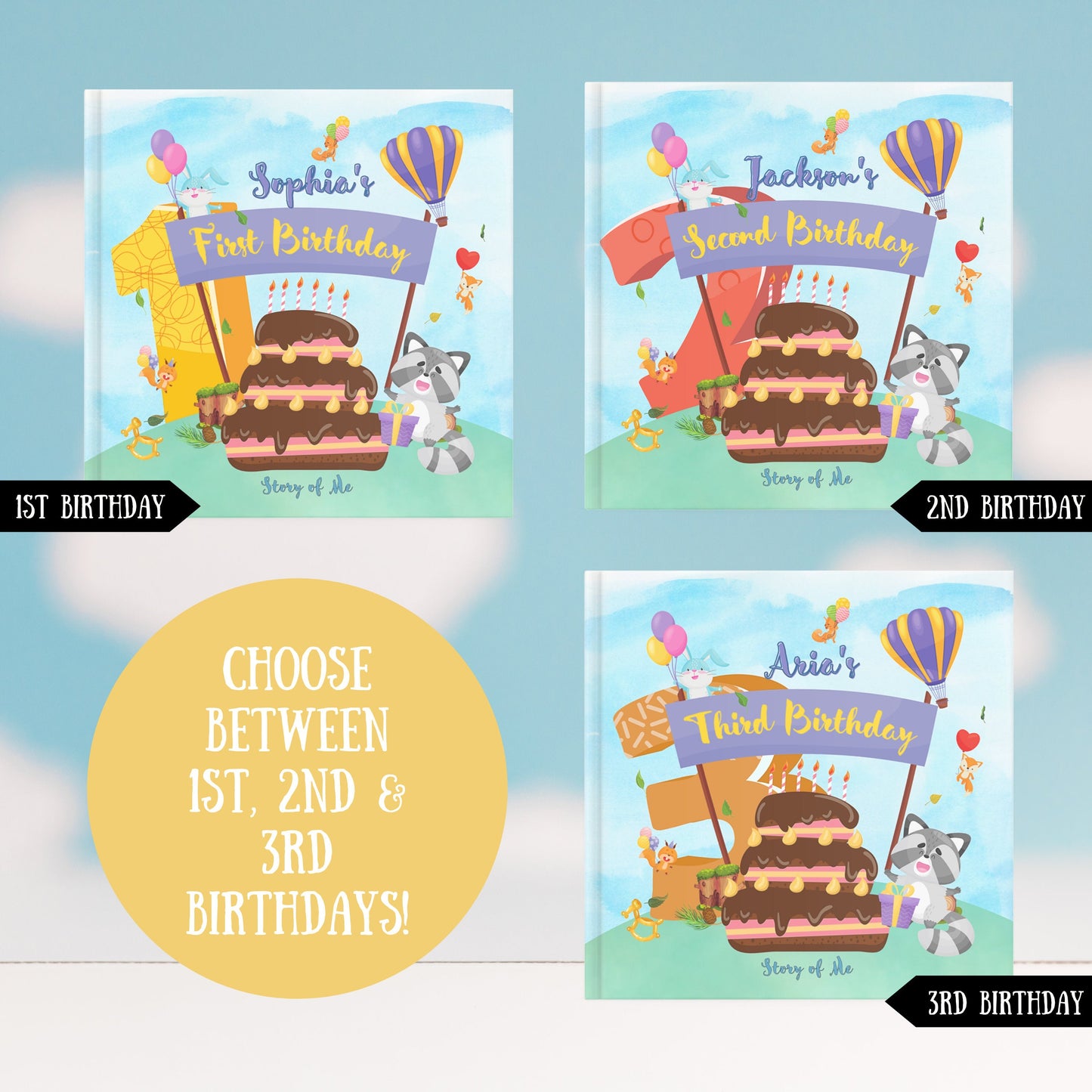 personalized kids birthday books