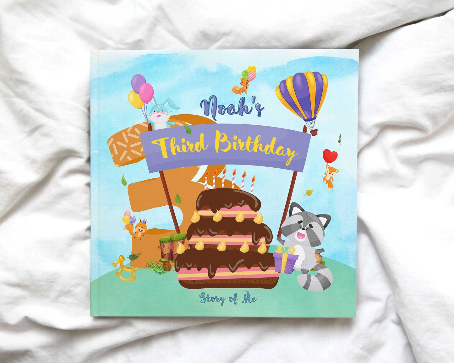 Personalized Third Birthday Book